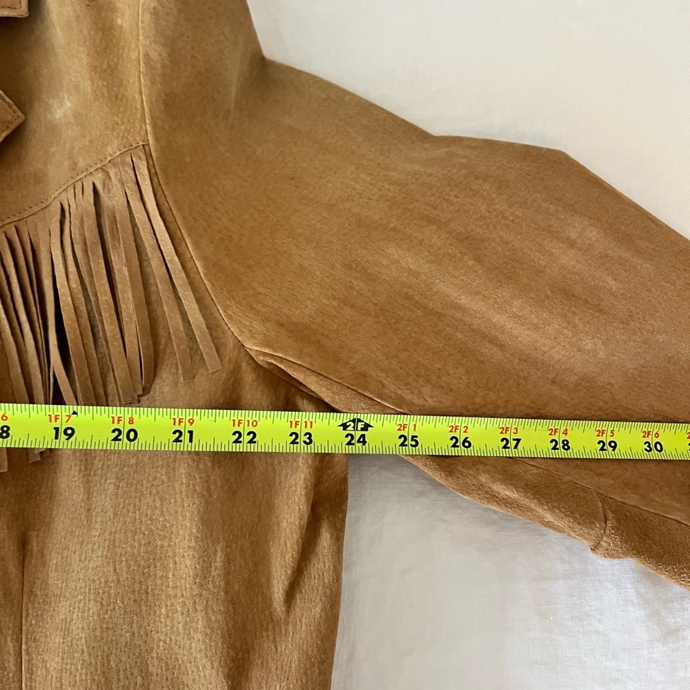 Vintage Fringe Suede Western Jacket - Picture 9 of 11
